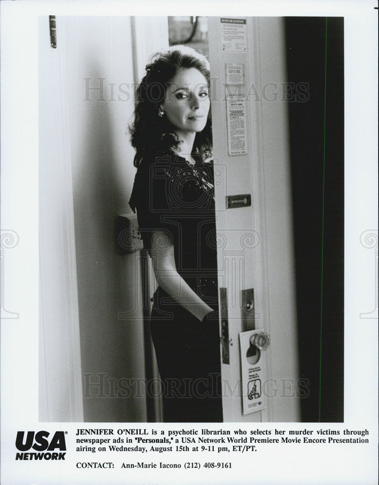 1990 Press Photo Jennifer O&#39;Neill in &quot;Personals&quot; - Historic Images