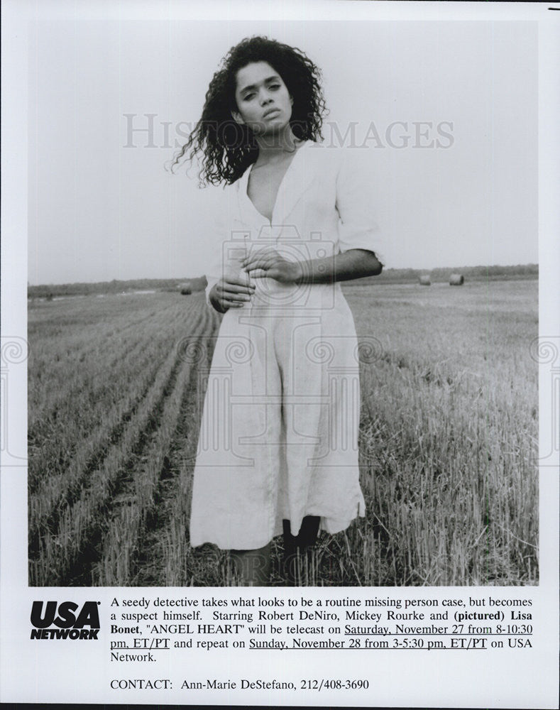 1986 Press Photo Lisa Bonet in "Angel Heart" - Historic Images