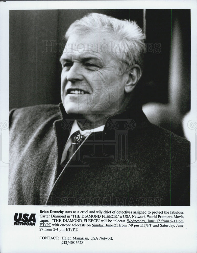1992 Press Photo The Diamond Fleece Brian Dennehy - Historic Images