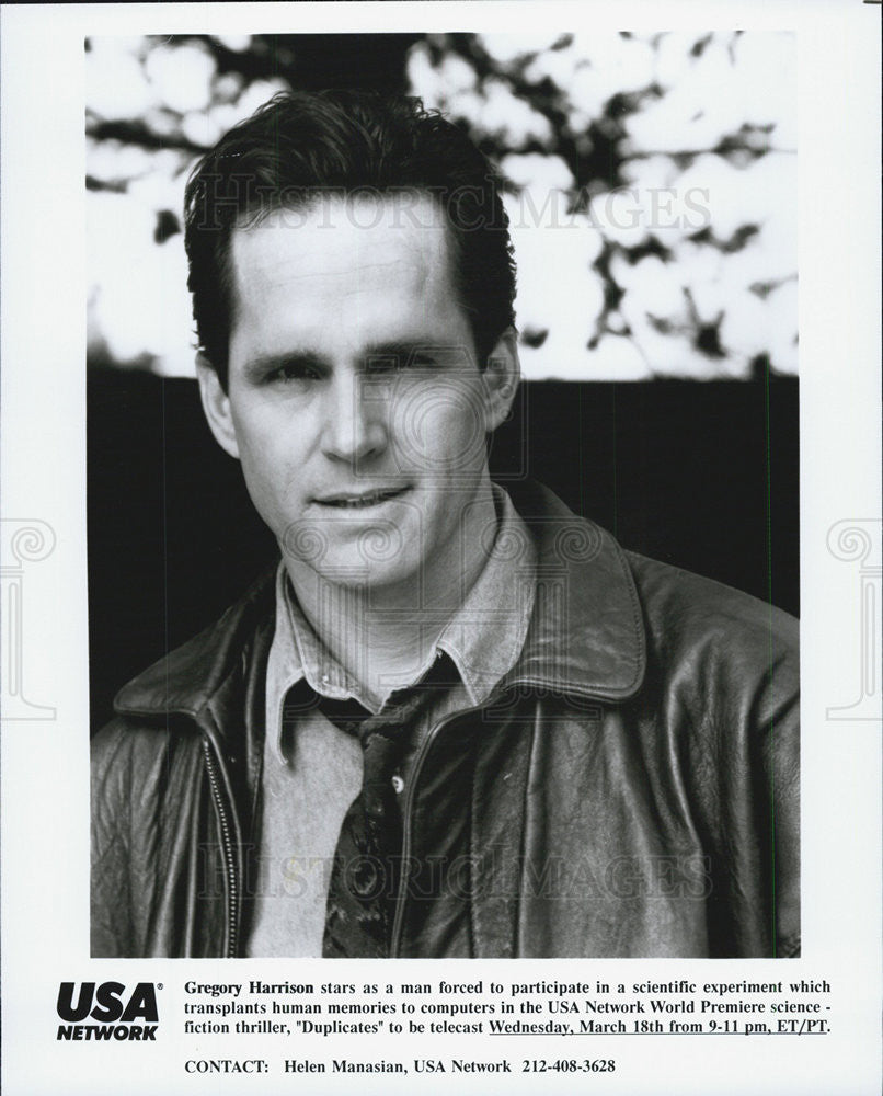 1992 Press Photo Gregory Harrison in &quot;Duplicates&quot; - Historic Images