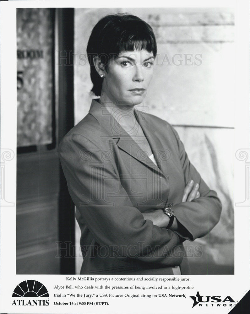 1996 Press Photo Kelly McGillis in "We The Jury" - Historic Images