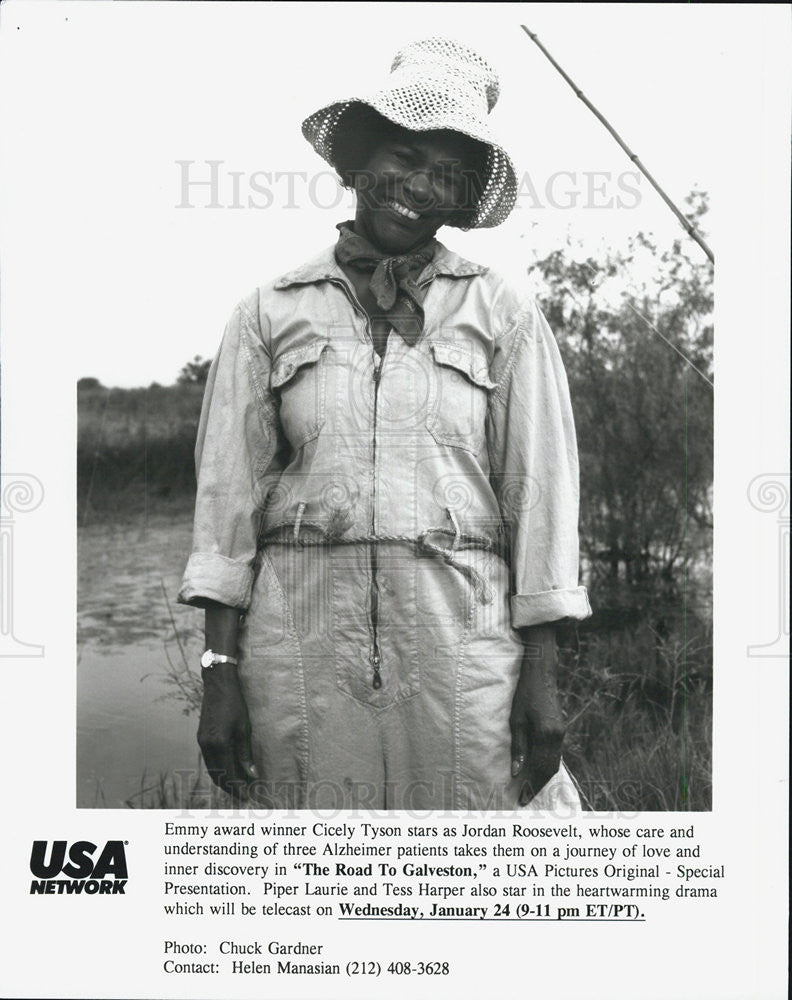 1996 Press Photo Cicely Tyson in &quot;The Road to Galveston&quot; - Historic Images