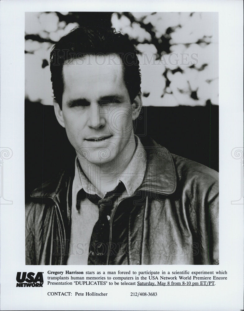 1998 Press Photo Gregory Harrison in &quot;Duplicates&quot; - Historic Images