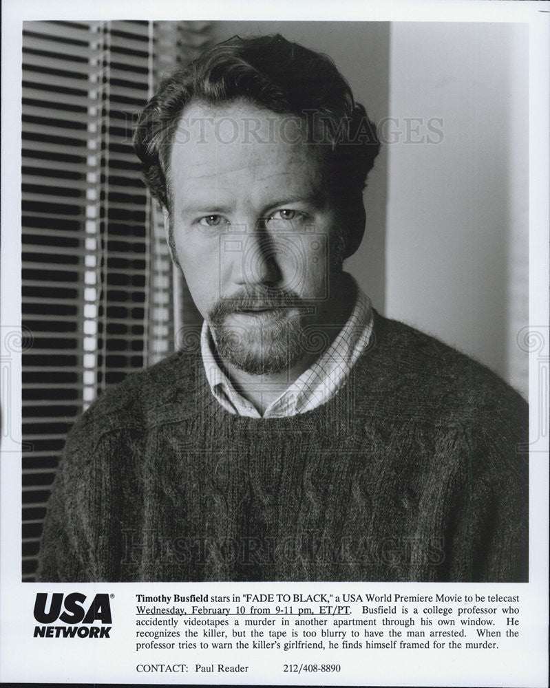 Press Photo Timothy Busfield in &quot;Fade to Black&quot; - Historic Images