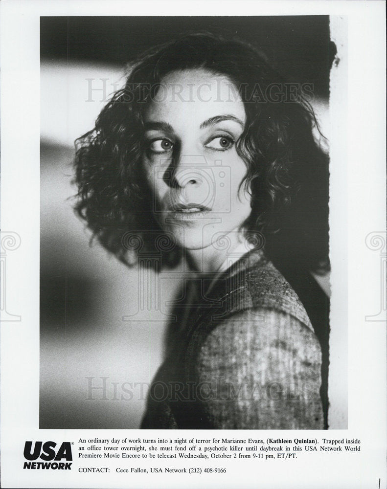Press Photo Kathleen Quinlan in &quot;Trapped&quot; - Historic Images