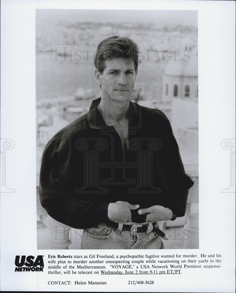 Press Photo Eric Roberts, Voyage - Historic Images