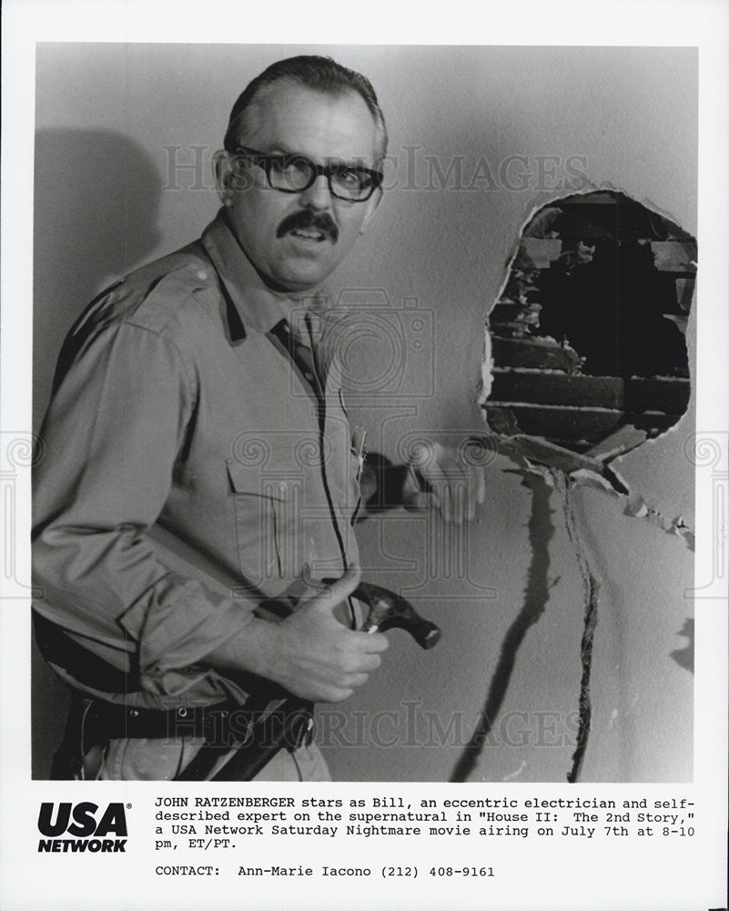 John Ratzenberger In House Ii The 2nd Story Undated Vintage Promo Photo Print Historic Images