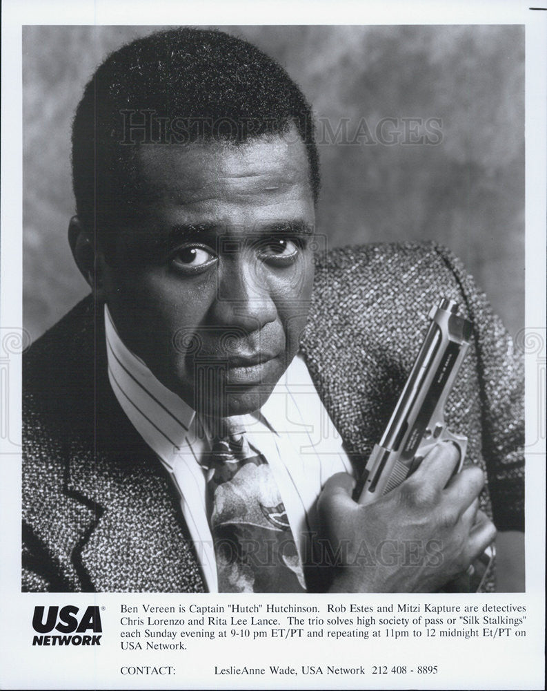 Press Photo Ben Vereen, Silk Stalkings - Historic Images