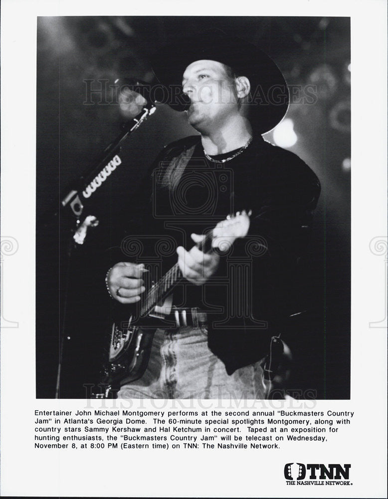 Press Photo Entertainer John Michael Montgomery - Historic Images