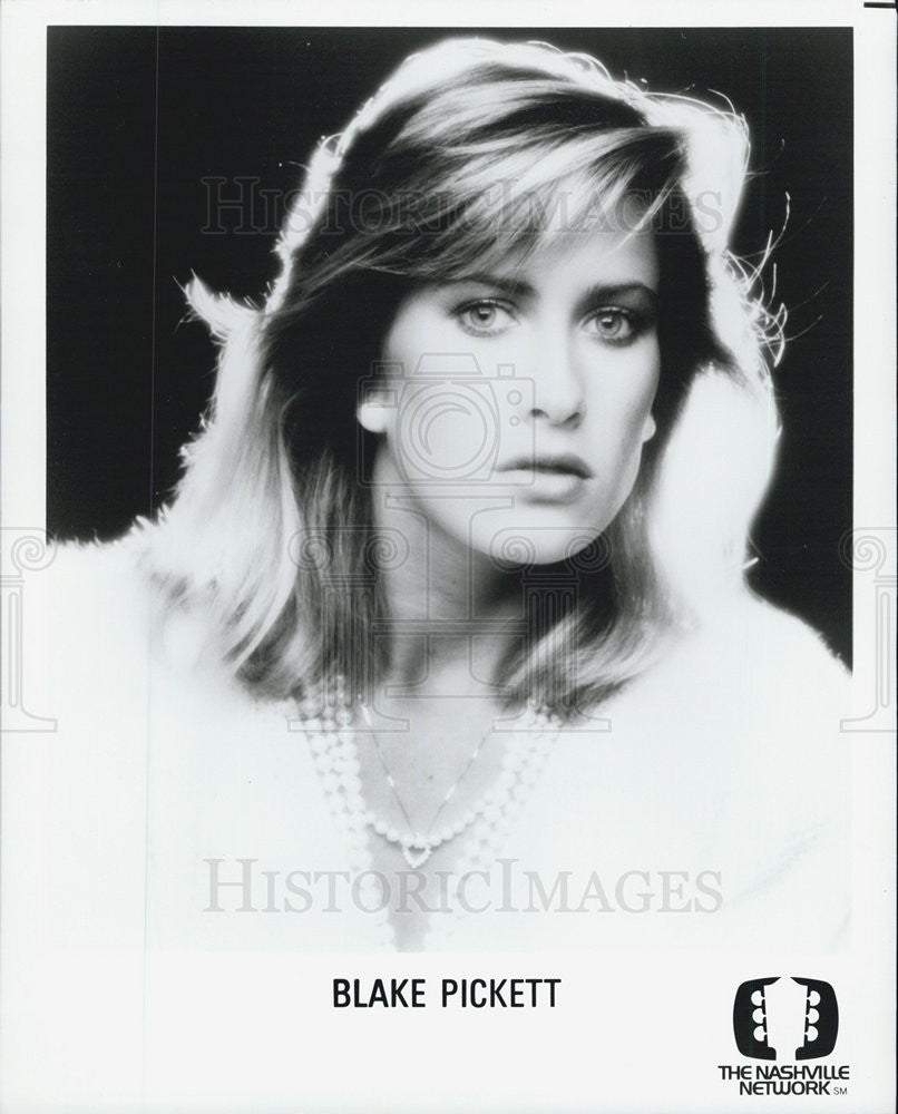 Press Photo Blake Picket - Historic Images