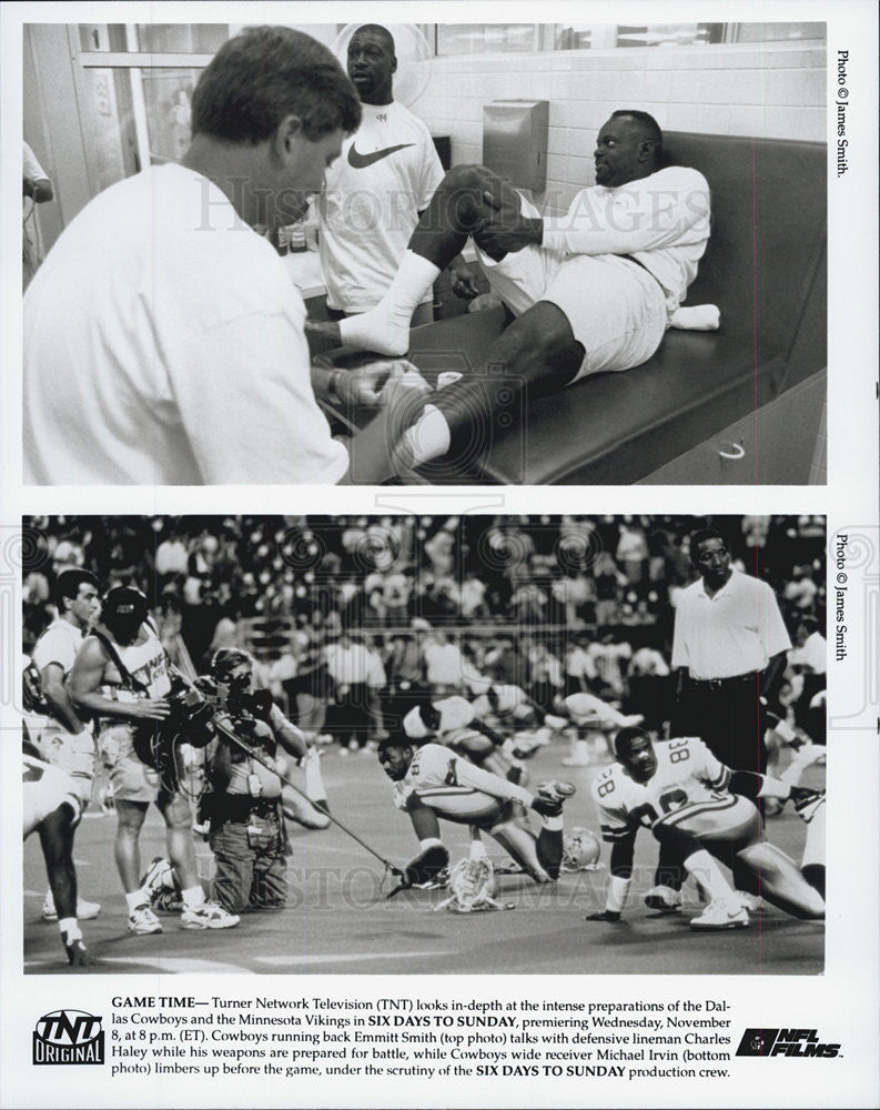 Press Photo Six Days To Sunday NFL Film Michael Irvin Actor - Historic Images