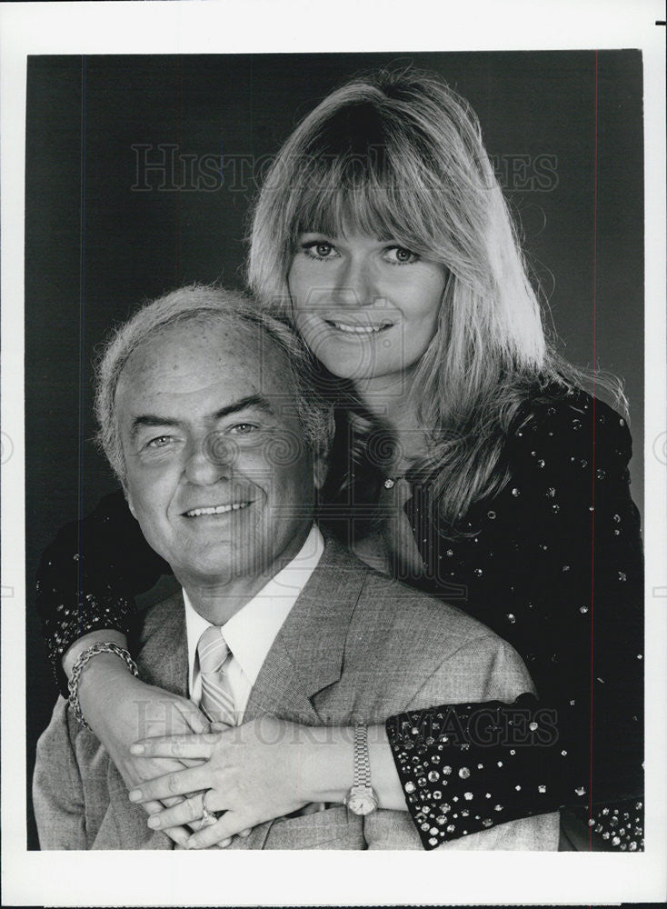 1986 Press Photo Valerie Perrine &amp; Harvey Korman on &quot;Leo &amp; Liz in Beverly Hills&quot; - Historic Images
