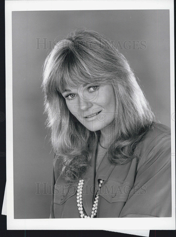 1986 Press Photo Valerie Perrine on &quot;Leo &amp; Liz in Beverly Hills&quot; - Historic Images