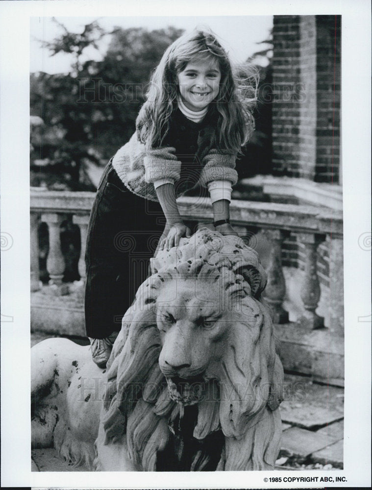 1985 Press Photo Maia Brewton star of Lime Street