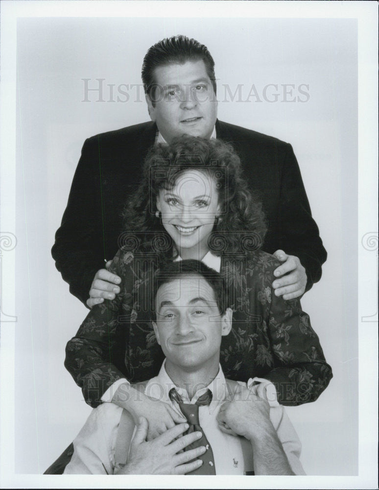 1990 Press Photo Valerie Harper Stephen Lee Todd Susman CITY - Historic Images