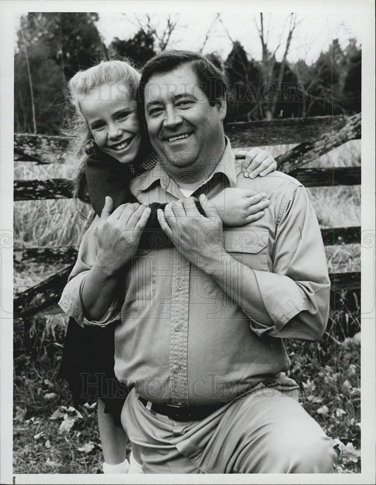 1983 Press Photo Barry Corbin Amanda Peterson TV series Boone - Historic Images