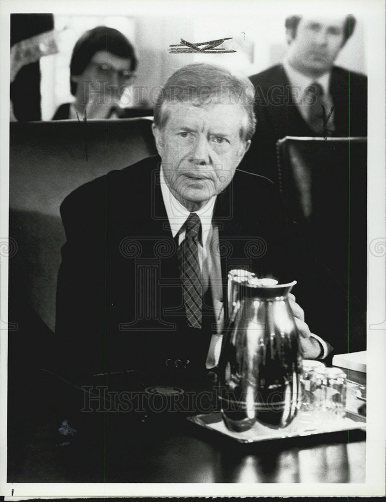 Press Photo President Jimmy Carter in The American Presidency TV show - Historic Images