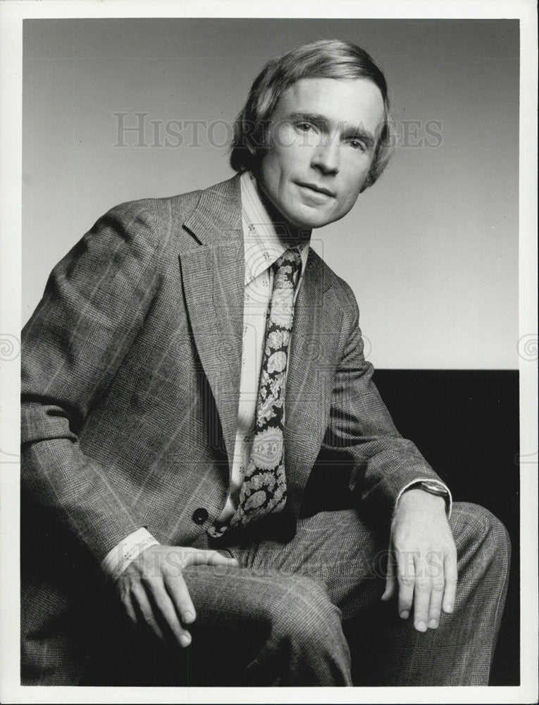 Press Photo Actor Dick Cavett - Historic Images