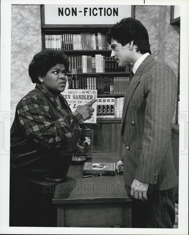 1985 Press Photo Nell Carter in &quot;Gimme a Break&quot; - Historic Images