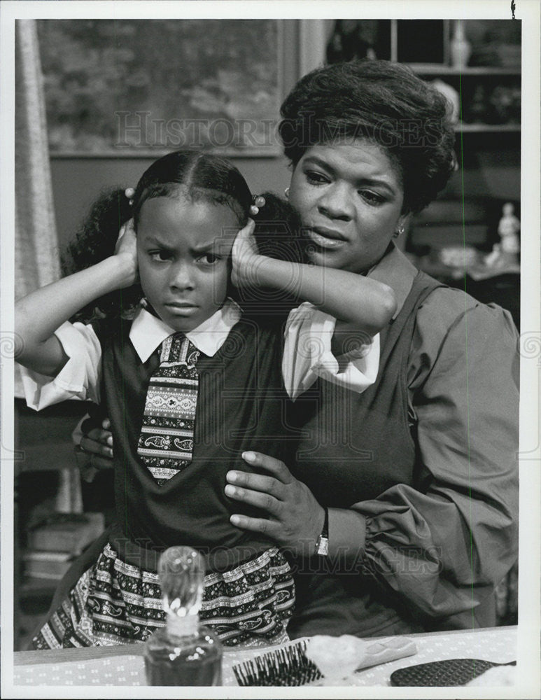 1986 Press Photo Nell Carter in "Gimme a Break" - Historic Images