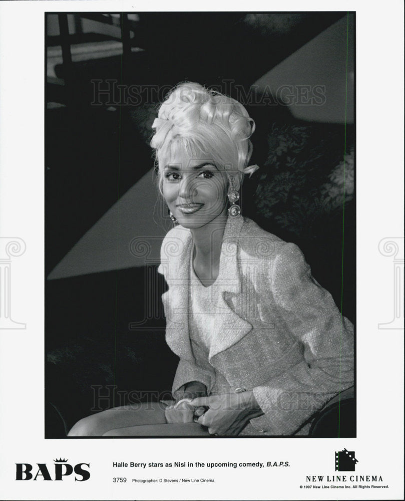 Press Photo Halle Berry in B.A.P.S. - Historic Images