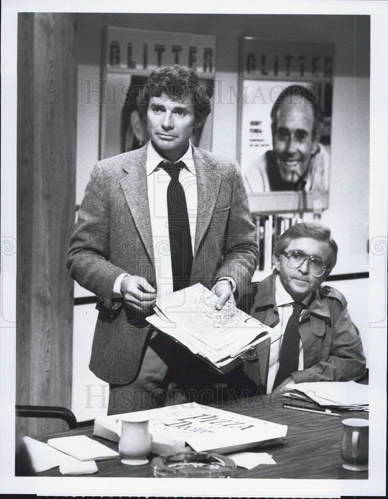 Press Photo David Birney Arte Johnson GLITTER - Historic Images