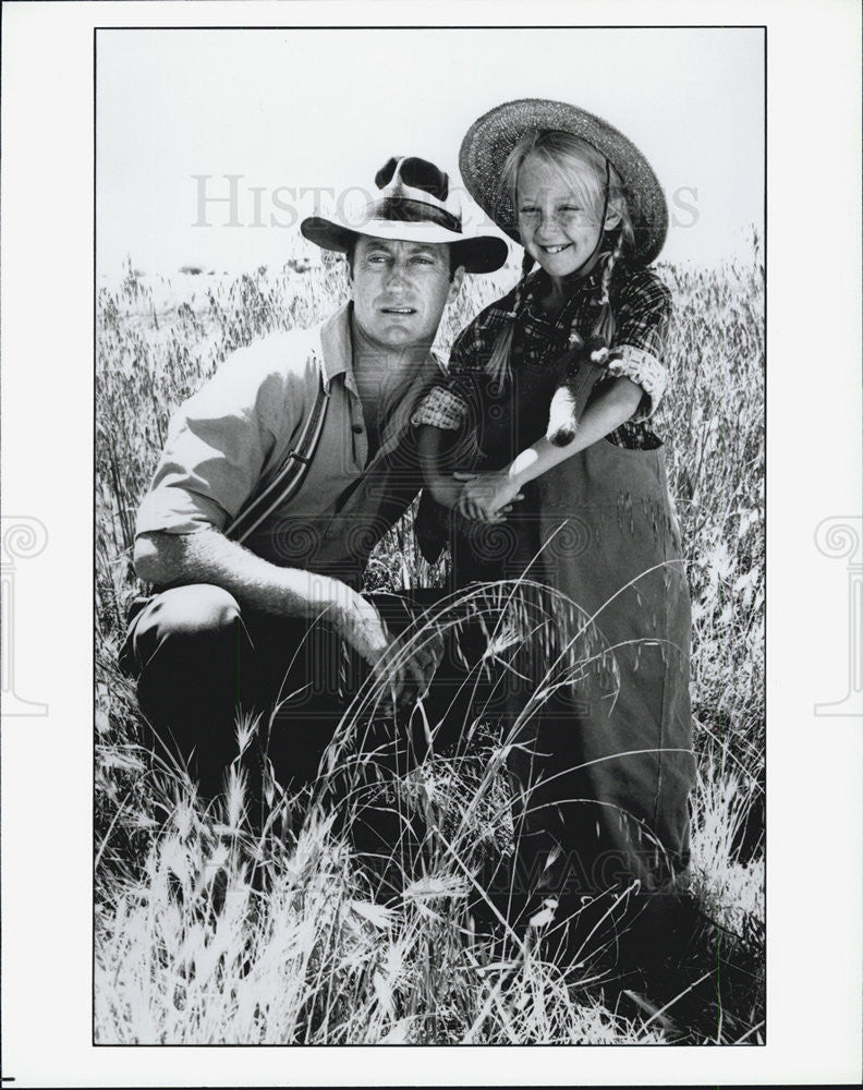 Press Photo Disney Macauley&#39;s Daughter Bryan Brown Rebecca Smart - Historic Images