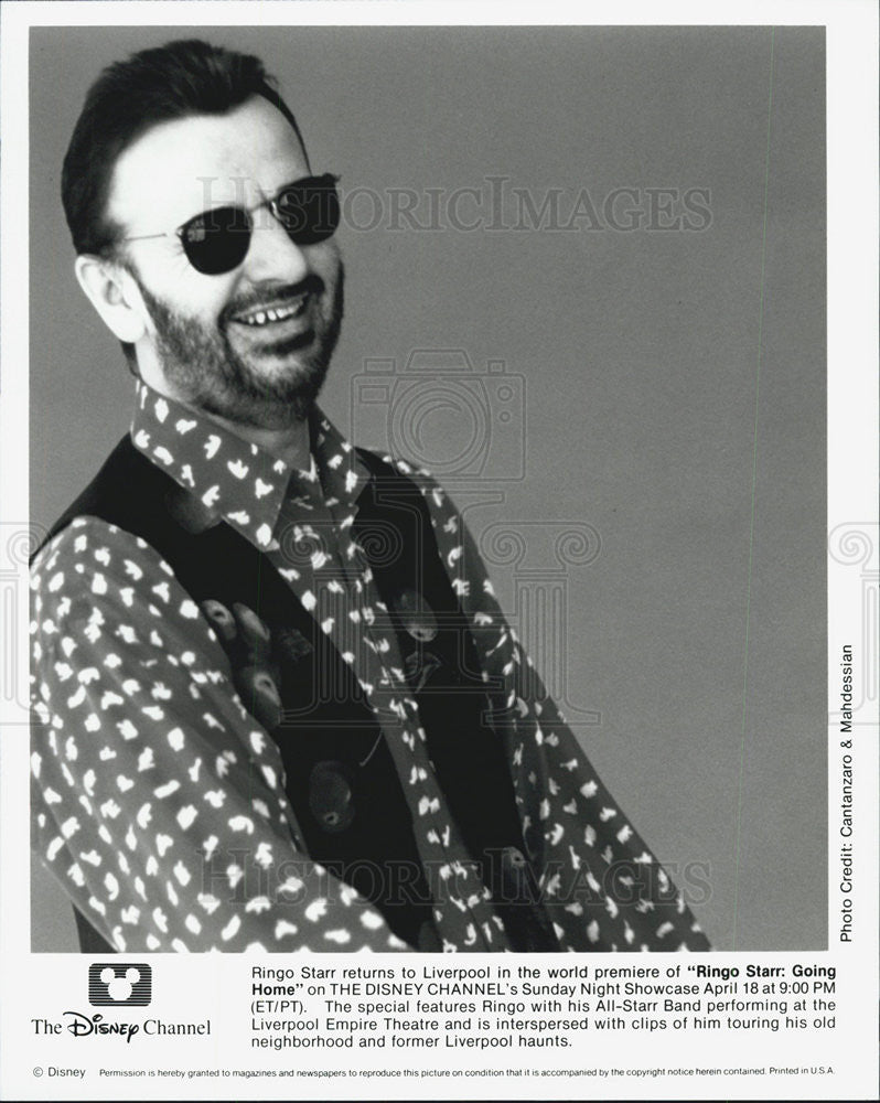 1993 Press Photo Ringo Star Going Home - Historic Images