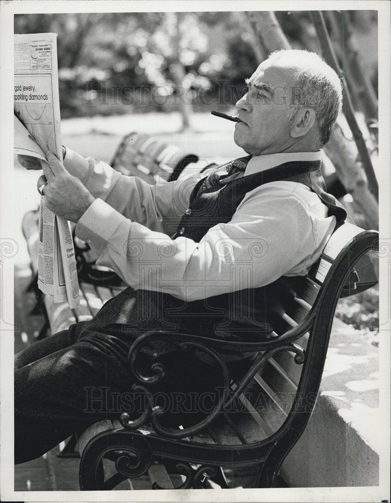 Press Photo Actor Voice Actor Ed Asner - Historic Images