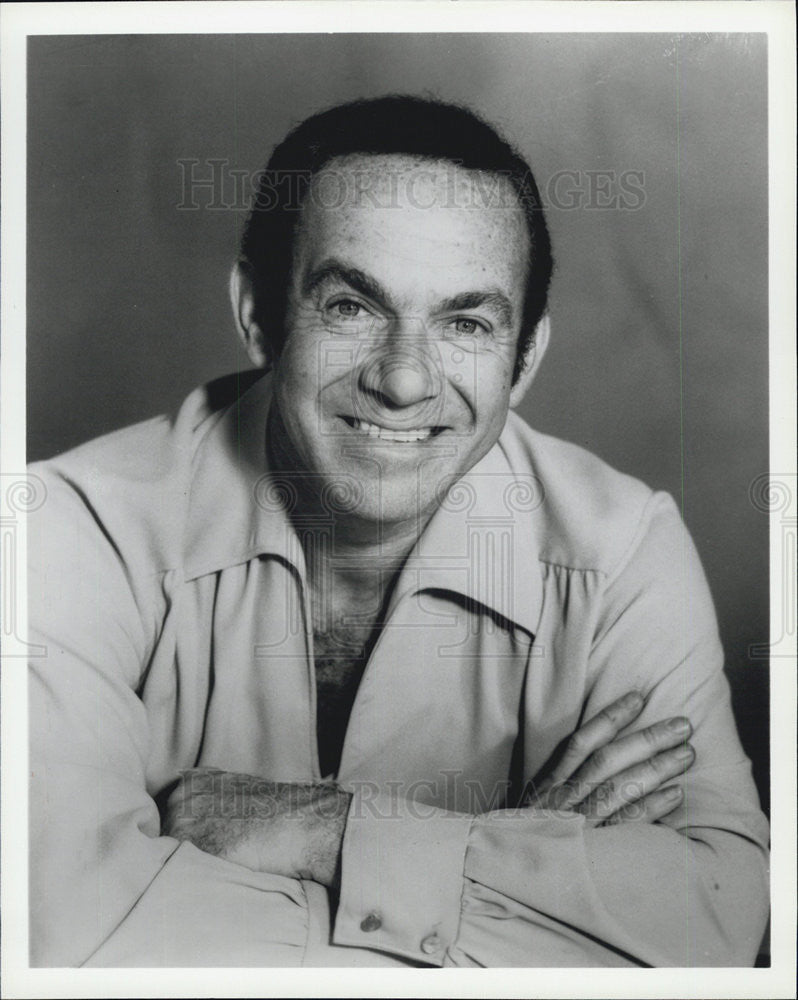 Press Photo American Comedian Jack Carter - Historic Images