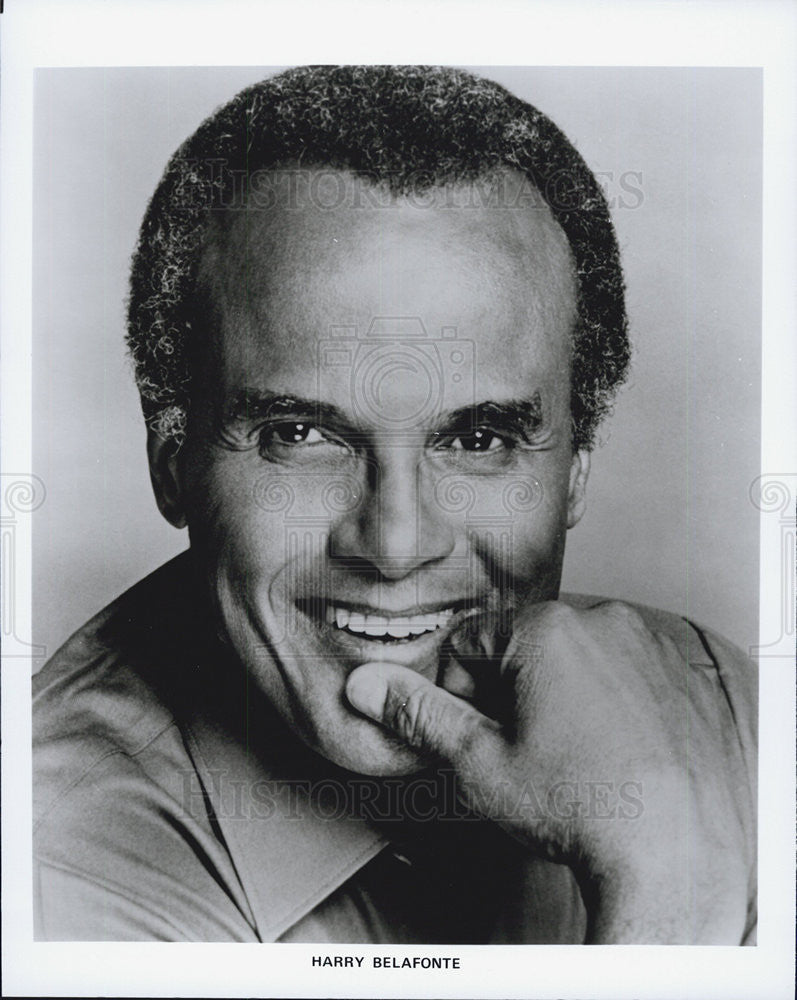 Press Photo  of Actor Harry Belafonte  is an American singer, songwriter, actor. - Historic Images