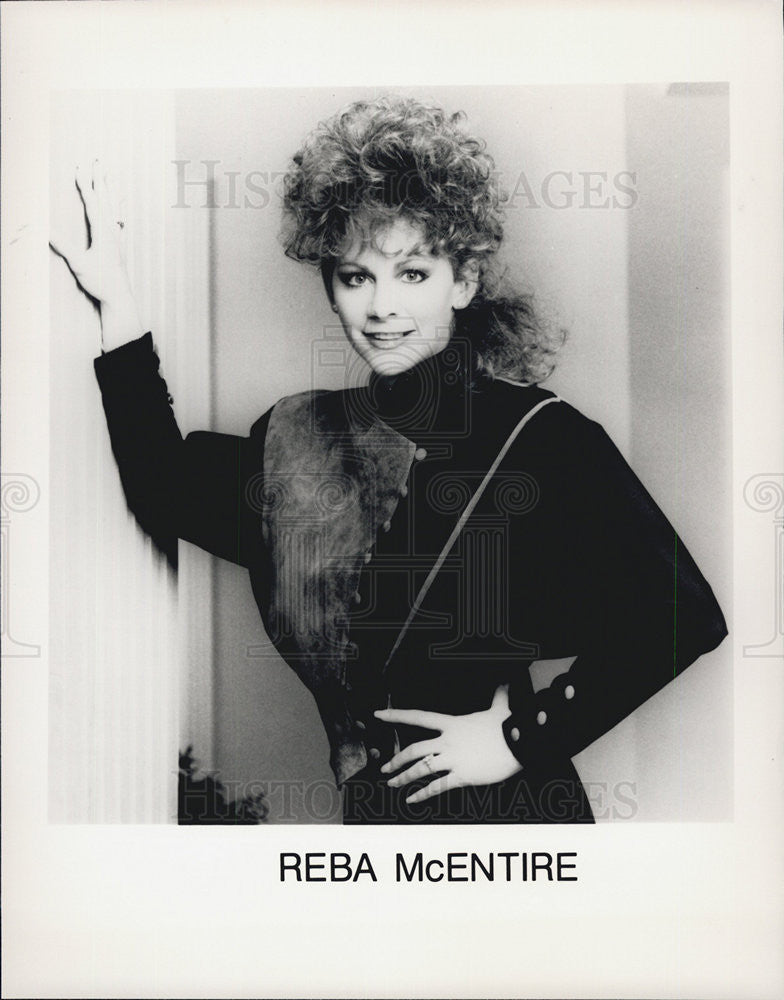 Press Photo of Reba McEntire is an American country music artist and actress. - Historic Images