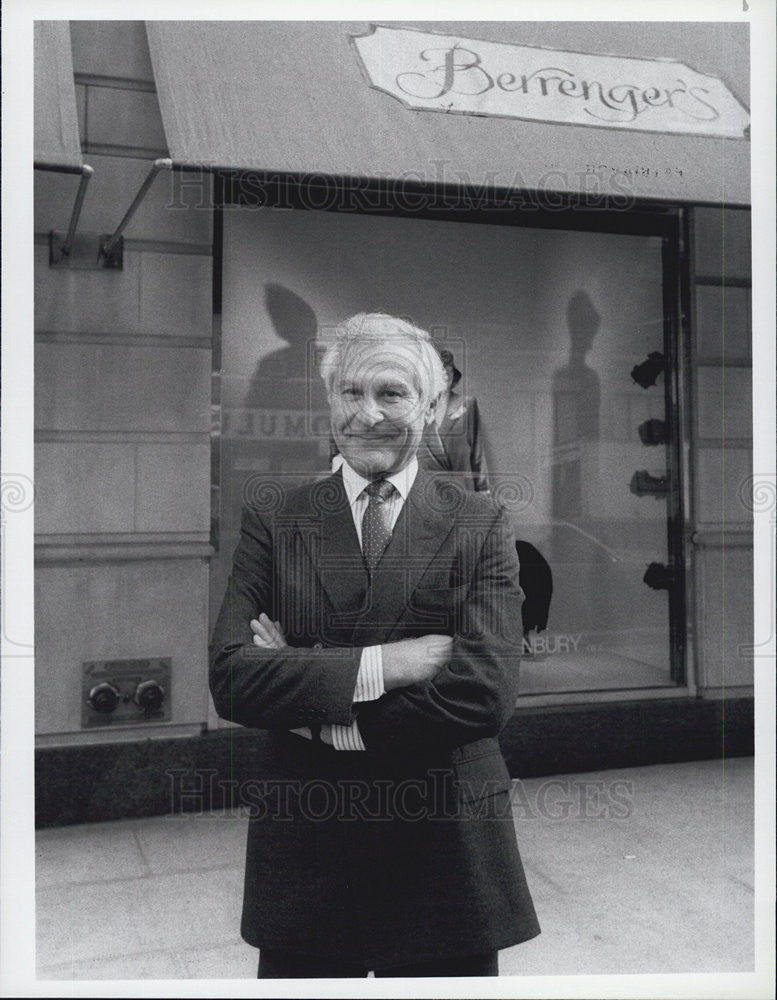 1985 Press Photo Actor Sam Wanamaker - Historic Images