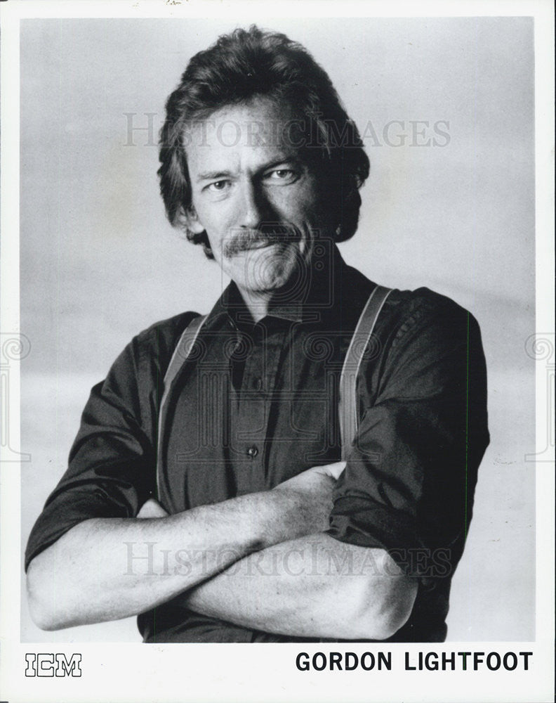 1993 Press Photo Singer George Lightfoot - Historic Images