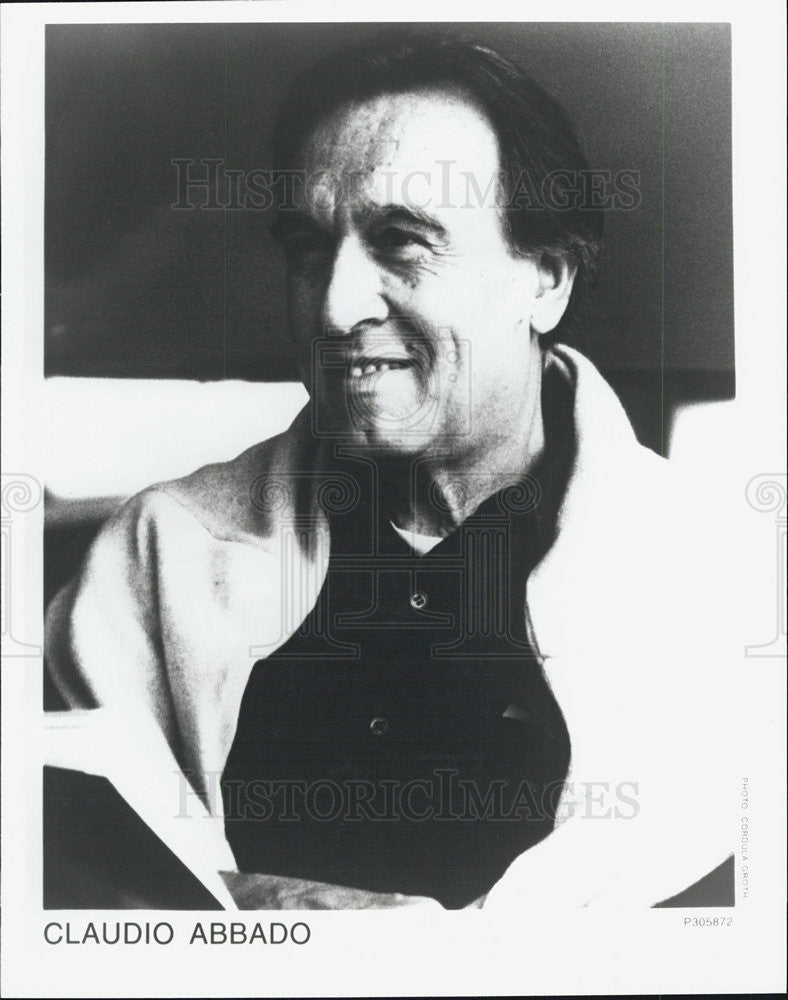 1999 Press Photo Singer Claudio Abbado - Historic Images