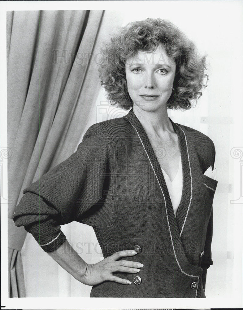 Press Photo of Barbara Bobcock  is an American character actress. - Historic Images