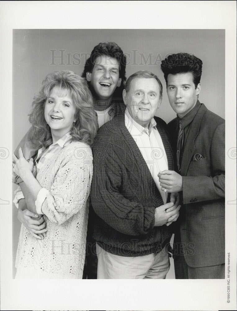 1990 Press Photo Cast of "Lenny" - Historic Images