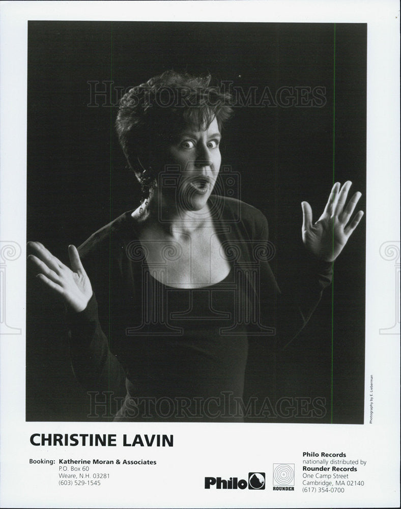 1992 Press Photo Christine Lavin - Historic Images