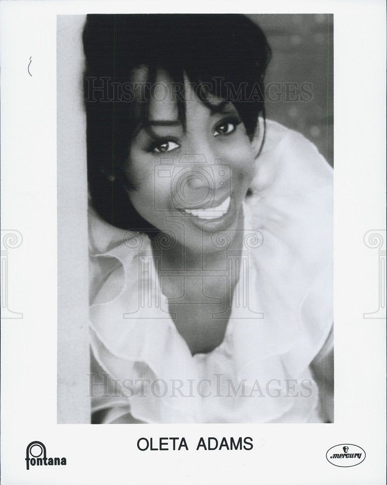 1993 Press Photo Oleta Adams - Historic Images