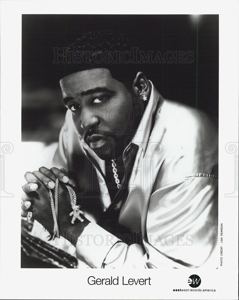 2002 Press Photo Gerald Levert - Historic Images