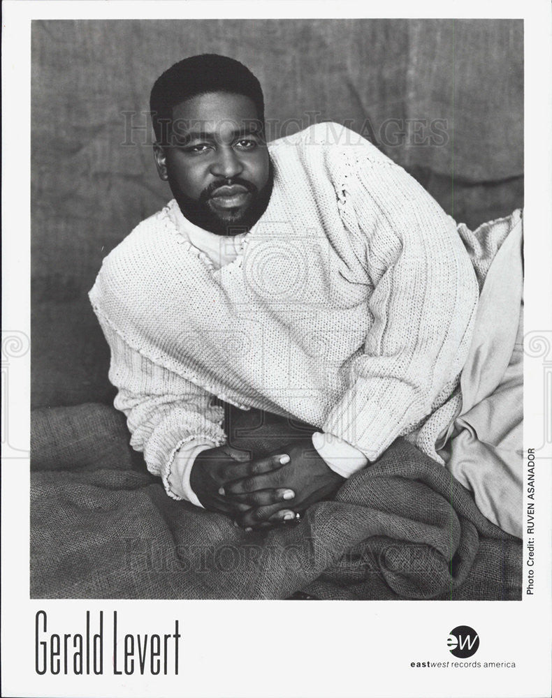 Press Photo Gerald Levert - Historic Images