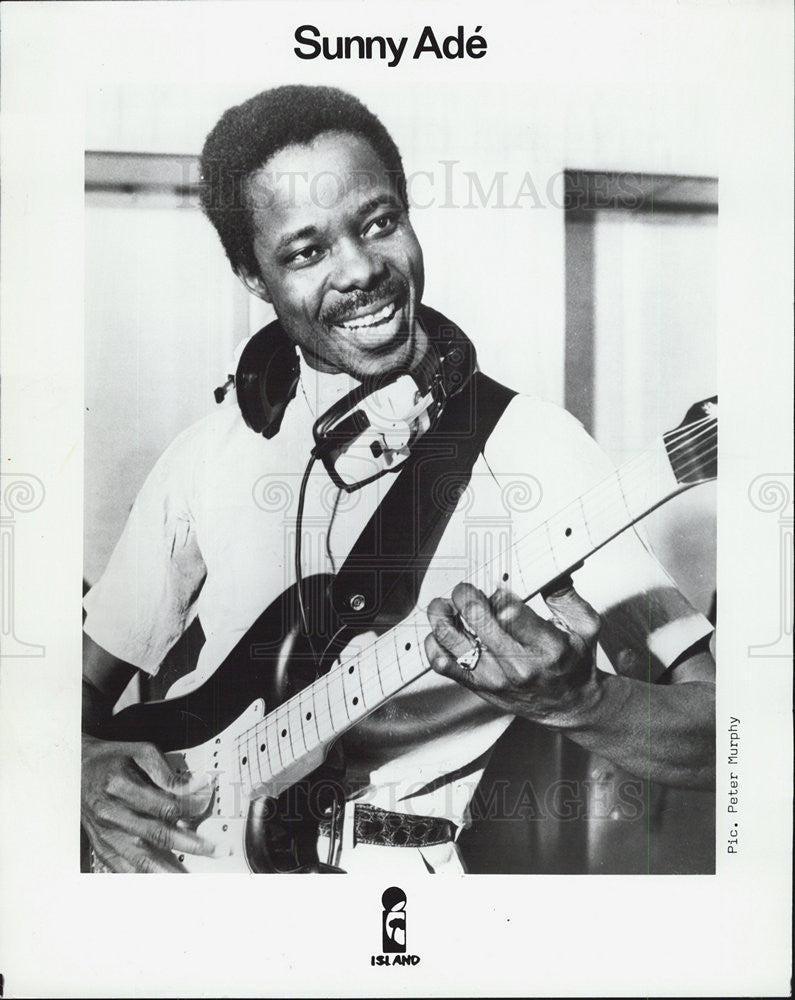 1984 Press Photo Sunny Ade&#39; - Historic Images