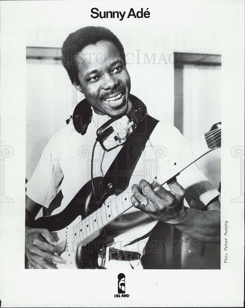 1984 Press Photo Sunny Ade' - Historic Images