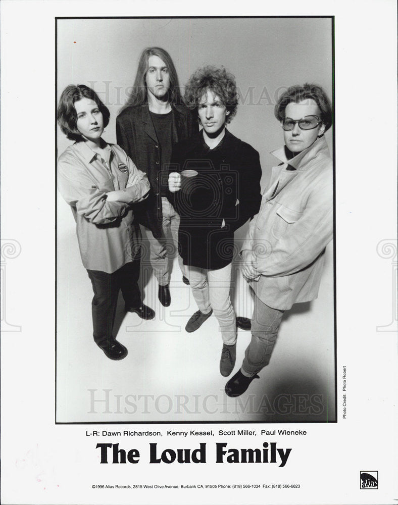 1996 Press Photo The Loud Family - Historic Images