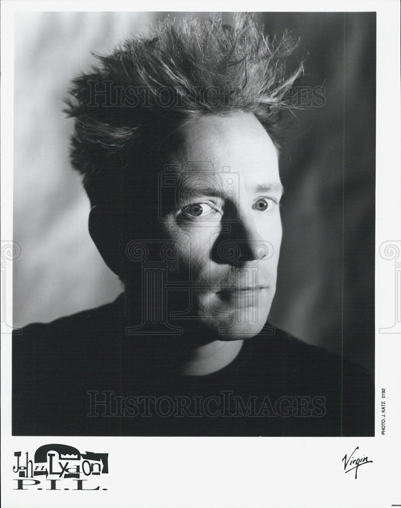 1993 Press Photo John Lydon Singer Musician Entertainer - Historic Images