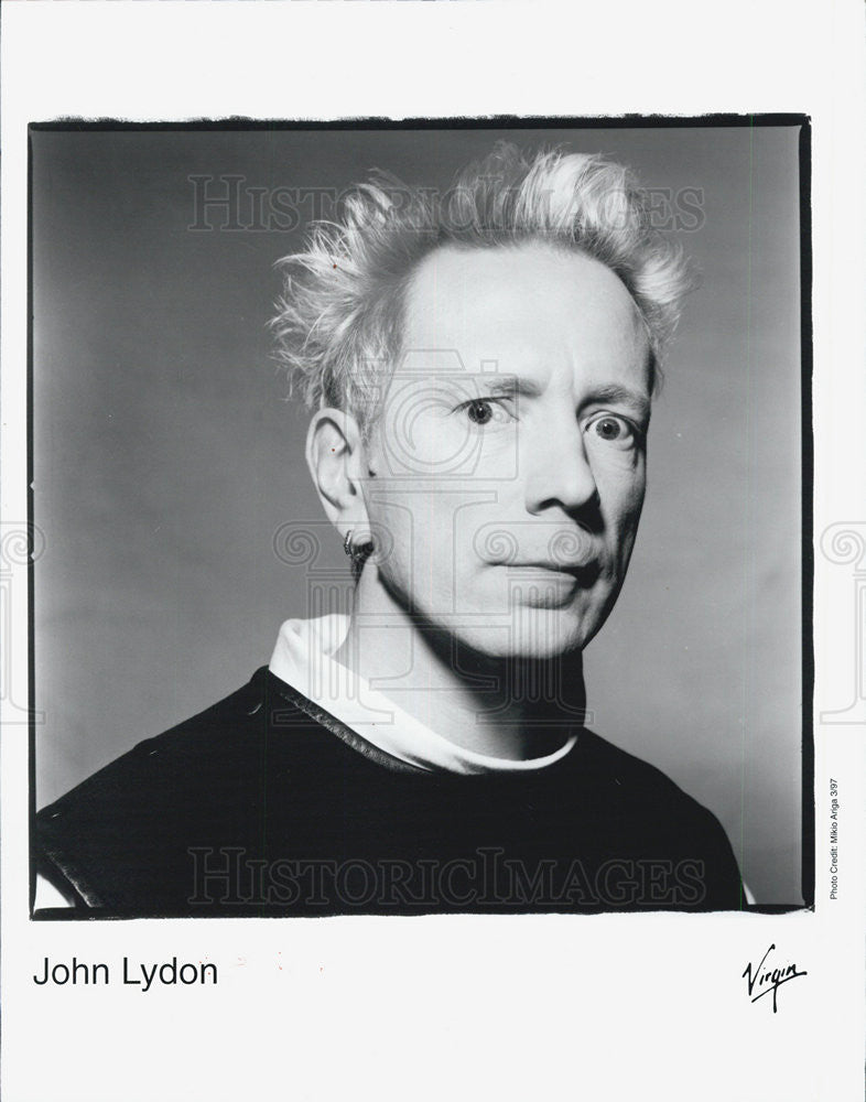 1987 Press Photo John Lydon - Historic Images