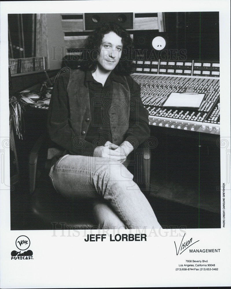 1993 Press Photo Jeff Lorber - Historic Images