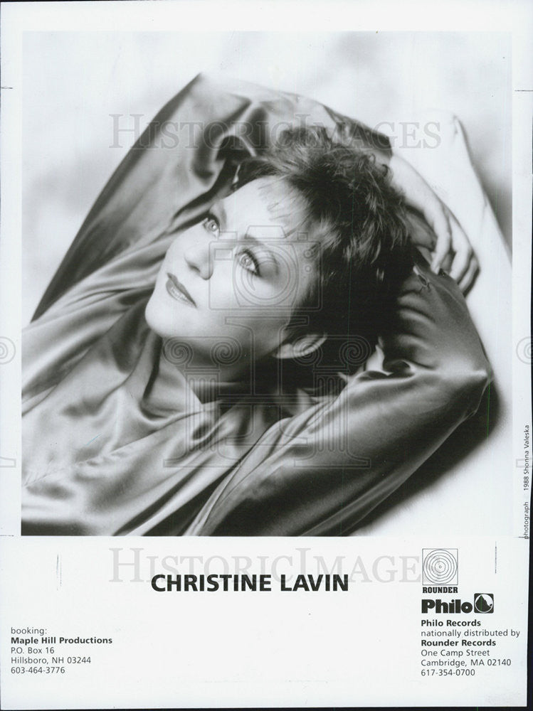 1992 Press Photo Christine Lavin - Historic Images