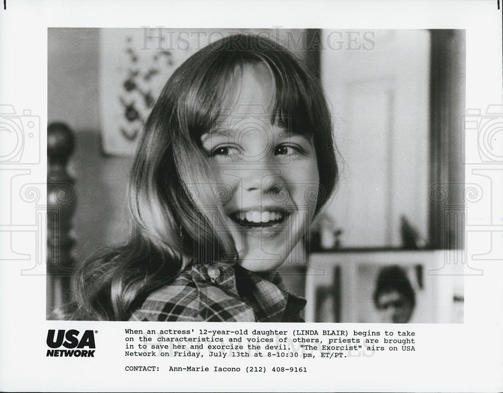 Press Photo Linda Blair in &quot;The Exorcist&quot; - Historic Images