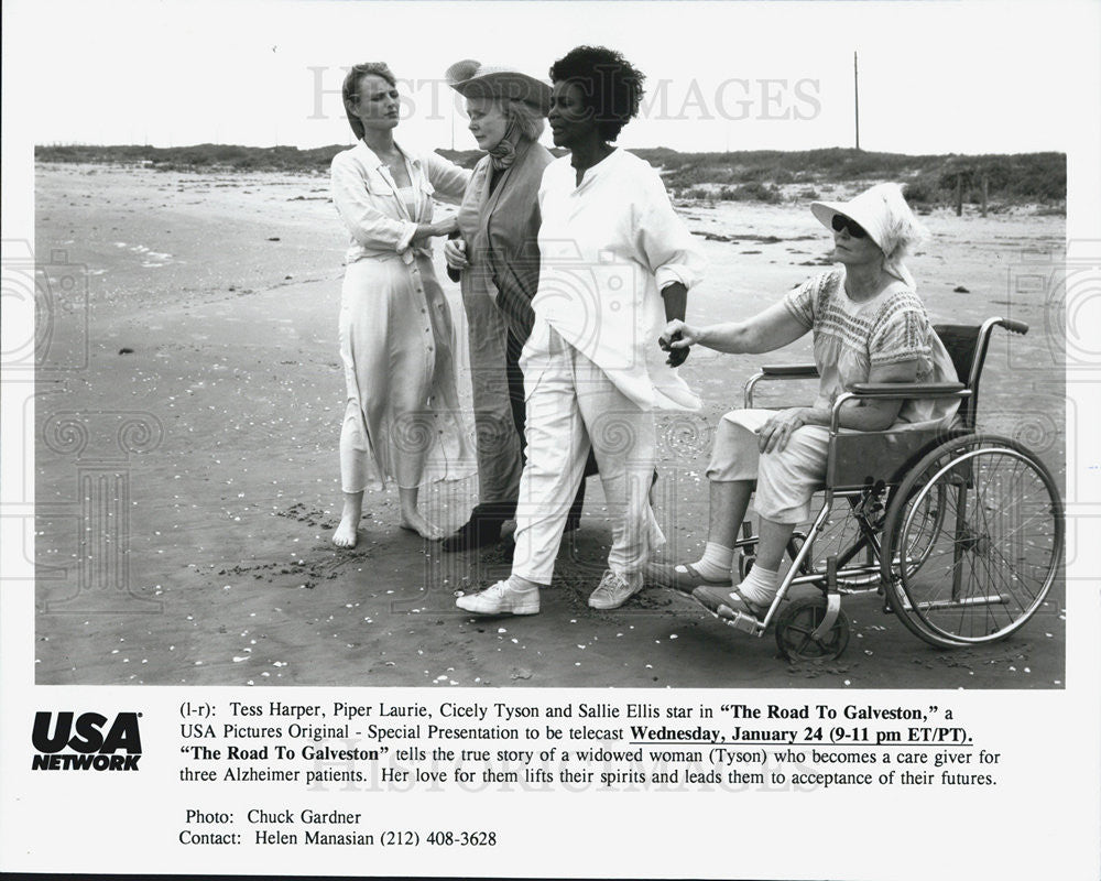 Press Photo Actresses Tess Harper Piper Laurie Cicely Tyson And Sallie Ellis - Historic Images